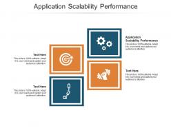 Application scalability performance ppt powerpoint presentation infographic template portrait cpb