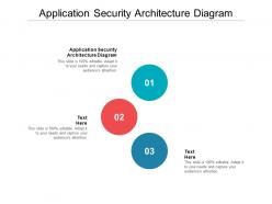 Application security architecture diagram ppt powerpoint presentation slide cpb
