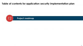 Application Security Implementation Plan Powerpoint Presentation Slides Appealing Best