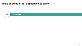 Application Security Powerpoint Presentation Slides Analytical Interactive