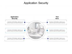 Application security ppt powerpoint presentation slides graphic images cpb