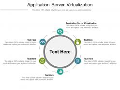 Application server virtualization ppt powerpoint presentation file graphics tutorials cpb