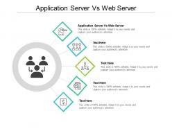 Application server vs web server ppt powerpoint presentation infographic cpb