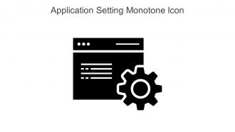 Application Setting Monotone Icon In Powerpoint Pptx Png And Editable Eps Format