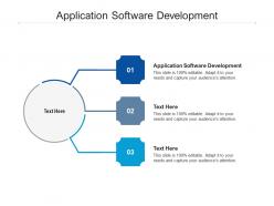 Application software development ppt powerpoint presentation file inspiration cpb