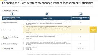 Application supplier management strategies choosing right strategy enhance vendor