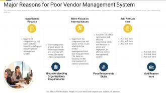 Application supplier management strategies major management system