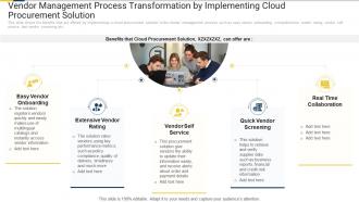 Application supplier management strategies vendor management transformation