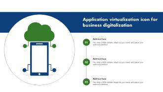 Application Virtualization Icon For Business Digitalization
