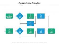 Applications analytics ppt powerpoint presentation show cpb
