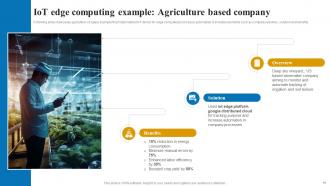 Applications And Role Of IoT Edge Computing Powerpoint Presentation Slides IoT CD V Adaptable Visual