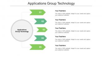 Applications group technology ppt powerpoint presentation inspiration cpb