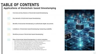 Applications Of Blockchain Based Timestamping BCT MM Best Images
