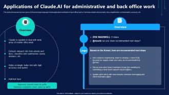 Applications Of Claude AI For Administrative And Back ChatGPT Vs Claude AI Who Will Dominate AI SS V