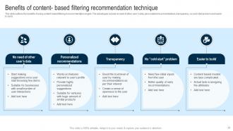 Applications Of Filtering Techniques Powerpoint Presentation Slides Analytical Appealing