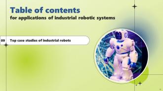 Applications Of Industrial Robotic Systems Powerpoint Presentation Slides Engaging Content Ready