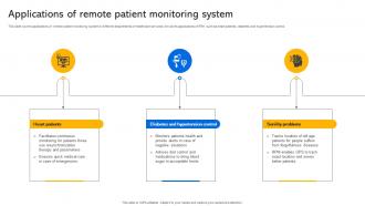 Applications Of Remote Patient Monitoring System Transforming Medical Services With His