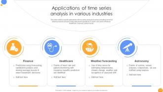 Applications Of Time Series Analysis In Various Mastering Data Analytics A Comprehensive Data Analytics SS
