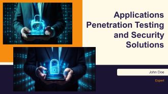 Applications Penetration Testing And Security Solutions PPT Information AT