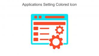 Applications Setting Colored Icon In Powerpoint Pptx Png And Editable Eps Format