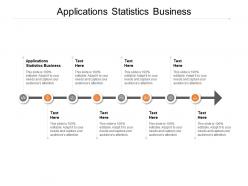 Applications statistics business ppt powerpoint presentation layouts themes cpb