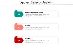 Applied behavior analysis ppt powerpoint presentation visual aids example file cpb