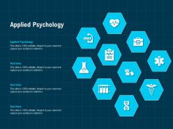 Applied psychology ppt powerpoint presentation model introduction