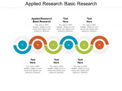 Applied research basic research ppt powerpoint presentation styles grid cpb