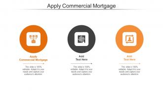 Apply Commercial Mortgage Ppt Powerpoint Presentation Slides Model Cpb
