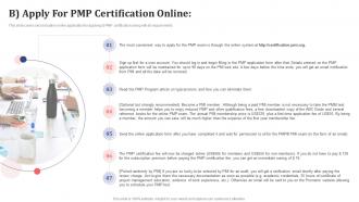 Apply for pmp certification online pmp certificate prerequisites it ppt model picture