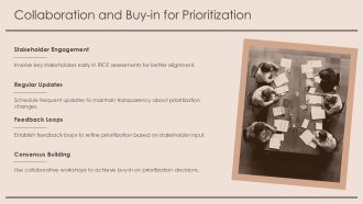 Apply RICE Method For Prioritization Decisions PPT Structure AT Researched Customizable