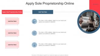 Apply Sole Proprietorship Online In Powerpoint And Google Slides Cpb