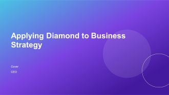 Applying Diamond To Business Strategy PPT Summary AT