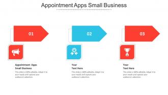 Appointment Apps Small Business Ppt Powerpoint Presentation File Graphics Cpb