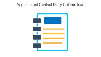 Appointment Contact Diary Colored Icon In Powerpoint Pptx Png And Editable Eps Format