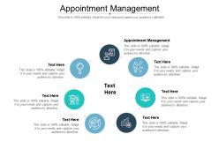 Appointment management ppt powerpoint presentation professional slide cpb