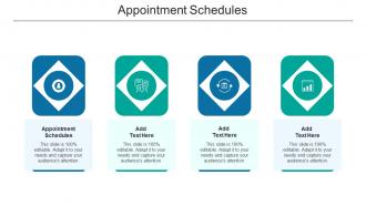 Appointment Schedules Ppt Powerpoint Presentation Styles Inspiration Cpb