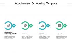 Appointment scheduling template ppt powerpoint presentation templates cpb