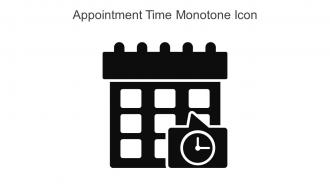 Appointment Time Monotone Icon In Powerpoint Pptx Png And Editable Eps Format