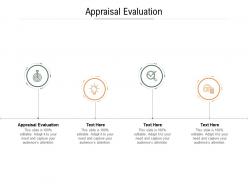 Appraisal evaluation ppt powerpoint presentation icon introduction cpb
