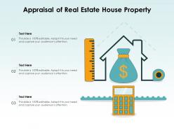 Appraisal Of Real Estate House Property