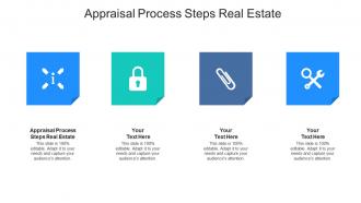 Appraisal process steps real estate ppt powerpoint presentation professional layout ideas cpb