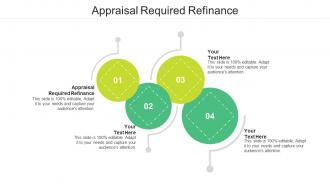 Appraisal required refinance ppt powerpoint presentation infographics grid cpb
