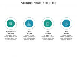 Appraisal value sale price ppt powerpoint presentation gallery professional cpb