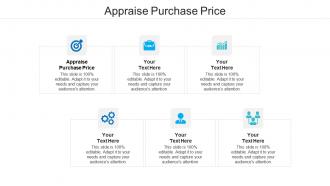 Appraise purchase price ppt powerpoint presentation icon samples cpb