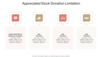 Appreciated Stock Donation Limitation In Powerpoint And Google Slides Cpb