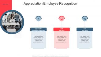 Appreciation Employee Recognition In Powerpoint And Google Slides Cpb
