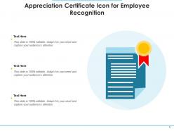 Appreciation Icon Employee Recognition Sales Competition Motivation Team
