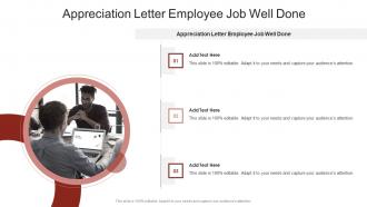 Appreciation Letter Employee Job Well Done In Powerpoint And Google Slides Cpb