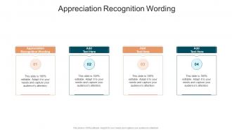 Appreciation Recognition Wording In Powerpoint And Google Slides Cpb